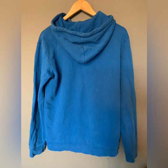 Blue Adidas trefoil hoodie - Picture 3 of 4